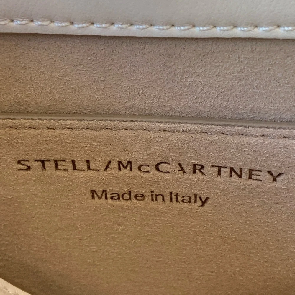 Stella McCartney Ivory Frayme Small Shoulder Bag - Picture 6 of 8